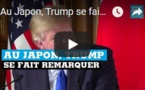 Au Japon, Trump se fait remarquer