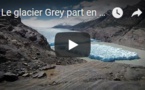 Le glacier Grey part en morceaux au Chili