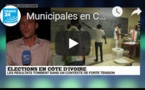 Municipales en Côte d'Ivoire : des résultats au compte-goutte sur fond de tensions