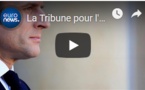 La Tribune pour l'Europe d'Emmanuel Macron aux 28