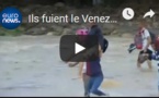 Ils fuient le Venezuela par la rivière