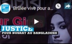 Brûlée vive pour avoir porté plainte, l'indignation au Bangladesh après la mort de Nusrat