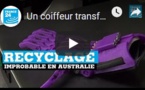 Un coiffeur transforme des bouteilles de shampoing en prothèses en Australie
