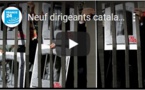 Neuf dirigeants catalans condamnés à des peines de prison par la Cour suprême espagnole