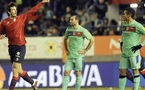 Le Barça laisse filer la Liga
