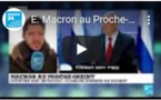 E. Macron au Proche-Orient : rencontre avec les chefs d'État israélien et palestinien