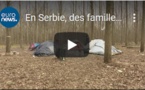 En Serbie, des familles de migrants sont bloquées à la frontière hongroise