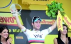 La Grande boucle en sa seconde étape : Mark Cavendish lorgne déjà le vert Fabian Cancellara toujours en jaune