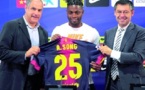 Recruté par le Barça, Song se dit heureux