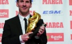 Le Soulier d’Or pour Messi : "C'est une fierté  d'être si près de Pelé"