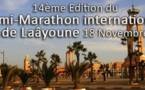 Le 14ème semi-marathon international de Laâyoune le 18 novembre