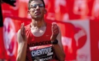 El Amine Chentouf, vainqueur du marathon paralympique de Londres
