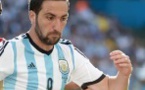 L'inefficacité d'Higuain inquiète l'Argentine