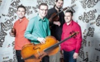 Le groupe de jazz polonais Atom String Quartet à Rabat