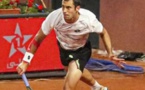 Elimination du Serbe Laslo Djere, tête de série numéro 1 du tournoi