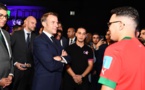 Le Président français échange à Rabat avec de jeunes talents marocains de jeux vidéo et de l'E-sport