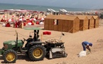 Série de mesures pour la réhabilitation des plages de Dar Bouazza