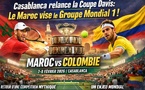 La rencontre entre le Maroc et la Colombie, une occasion de consolider la présence du Royaume sur la scène mondiale du tennis