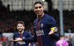 Espéré pour la finale PSG-Arsenal, Hakimi poursuit son protocole de soin