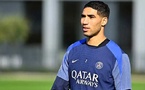Hakimi de retour à l'entrainement avant le choc PSG-Lens