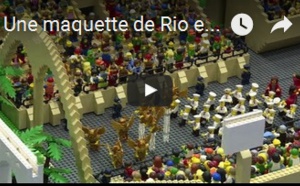 Une maquette de Rio entièrement faite en Lego