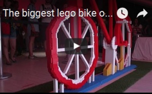 Le plus grand vélo de lego du monde!