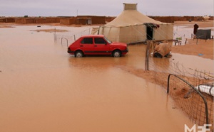 Nouvelles inondations dans les camps de Tindouf