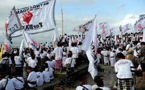 Levée de boucliers contre un méga-projet d'îles artificielles à Bali