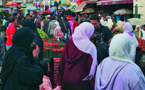 La population du Maroc avoisinait les 34 millions d’habitants en 2014