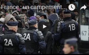 France : un campement sauvage de plusieurs milliers de migrants évacué à Paris