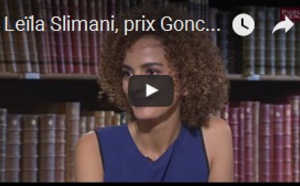 Leïla Slimani, prix Goncourt 2016