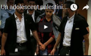 Un adolescent palestinien condamné à 12 ans de prison pour une agression au couteau qui…