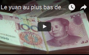 Le yuan au plus bas depuis 8 ans face au dollar
