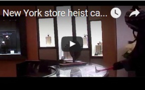 New York : cambriolage d'un magasin filmé par une caméra