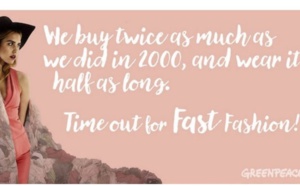Greenpeace met en garde contre la "fast-fashion"