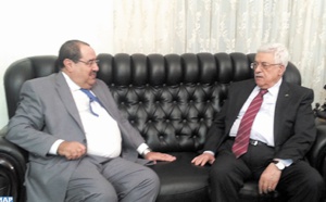 Driss Lachguar à Ramallah pour participer au VIIème congrès du Fatah