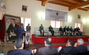 Cérémonie de clôture d’un programme sur  la "Sécurité et droits de l'Homme" à Laâyoune
