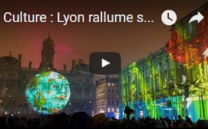 Lyon rallume sa "Fête des Lumières"