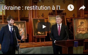 Ukraine : restitution à l'Italie d'œuvres d'art volées