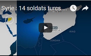 Syrie : 14 soldats turcs tués en une journée par l'EI