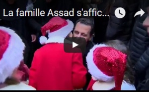 La famille Assad s'affiche auprès des chrétiens pour Noël