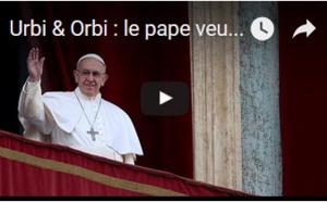 Urbi &amp; Orbi : le pape veut que les armes se taisent dans "la Syrie martyrisée"