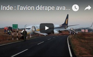 Inde : l'avion dérape avant de décoller, 15 blessés