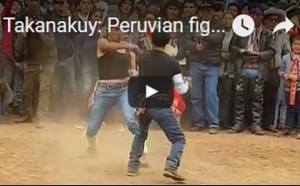Takanakuy: festival péruvien de club de combat pour résoudre des différends avant la nouvelle année