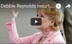Debbie Reynolds meurt le lendemain de la mort de sa fille Carrie Fisher