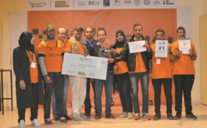 Les vainqueurs de Startup Weekend Benguerir