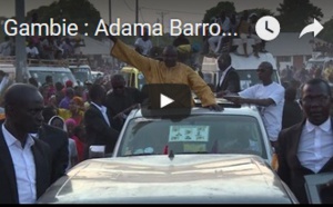 Gambie : Adama Barrow attend son investiture au Sénégal