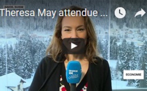 Theresa May attendue à Davos ce jeudi