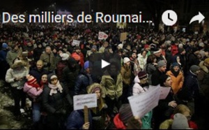 Des milliers de Roumains manifestent contre la réforme controversée de la justice