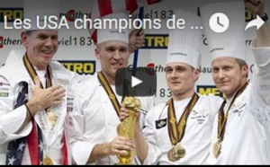 Les USA champions de la cuisine aux Bocuse d'Or